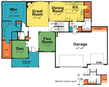 Bloomfield Mi New Construction Livability Floor Plan