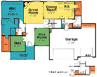 Royal Oak Mi New Home plan